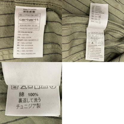 Carhartt TRADE MICHIGAN COAT M Cotton KHK Stripe i029105