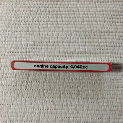 [Showa Retro] Ferrari BB 512b supercar HB pencil.