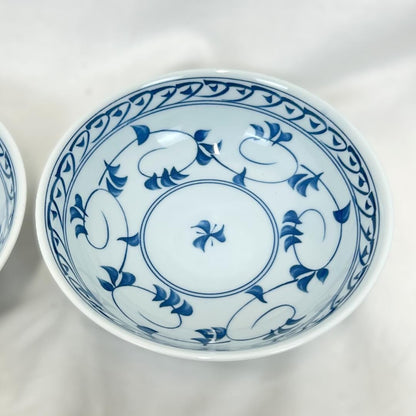 Maehata Pottery Koyama Kiln Hana-Gin-Sai Mino Ware Small Bowl Set