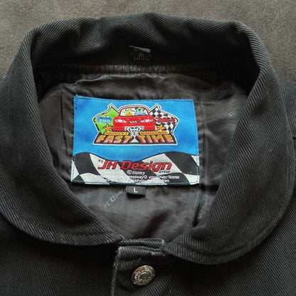 Rare Jh Design Daytona Disney Racing Jacket Disney Princess L Used Vintage