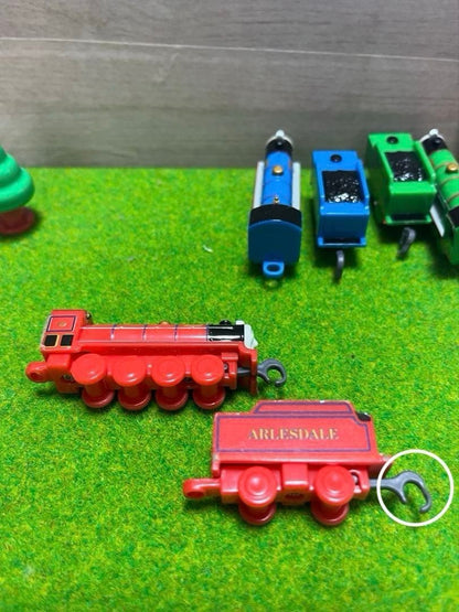 Tomy Capsule Plarail Mike Bart Rex Train Capsule Vehicle Toy Used Rare
