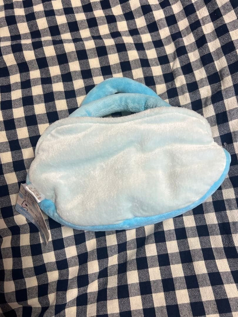 Mamegoma Plush Toy with Carrying Bag Rare San-X Collectible