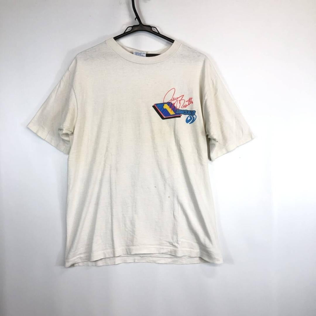 90s USA Allsport Sinisalo T-Shirt L Size Motocross Jeremy McGrath