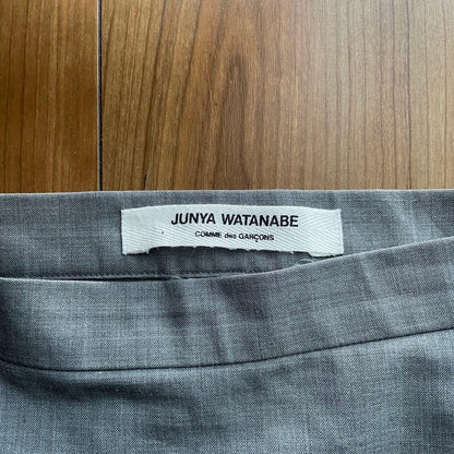 Junya Watanabe COMME des GARCONS Pleated Gray Long Skirt, Used