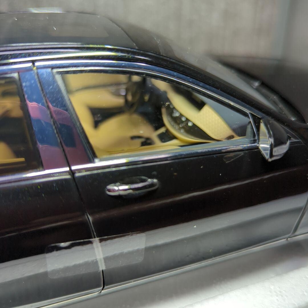 Mercedes 1/18 Scale BRABUS900 Maybach S-CLASS Black minicar F/S