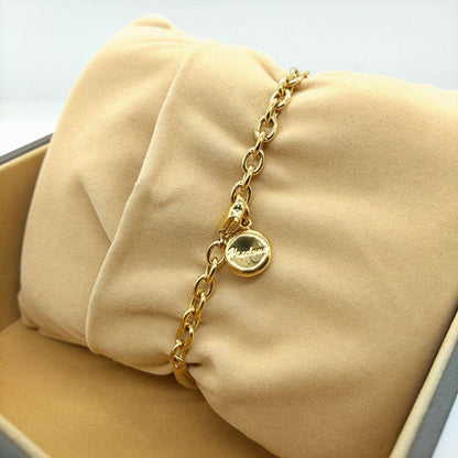 Vendome Aoyama Gold Ladies Quartz Watch Bracelenl, Used From Japan