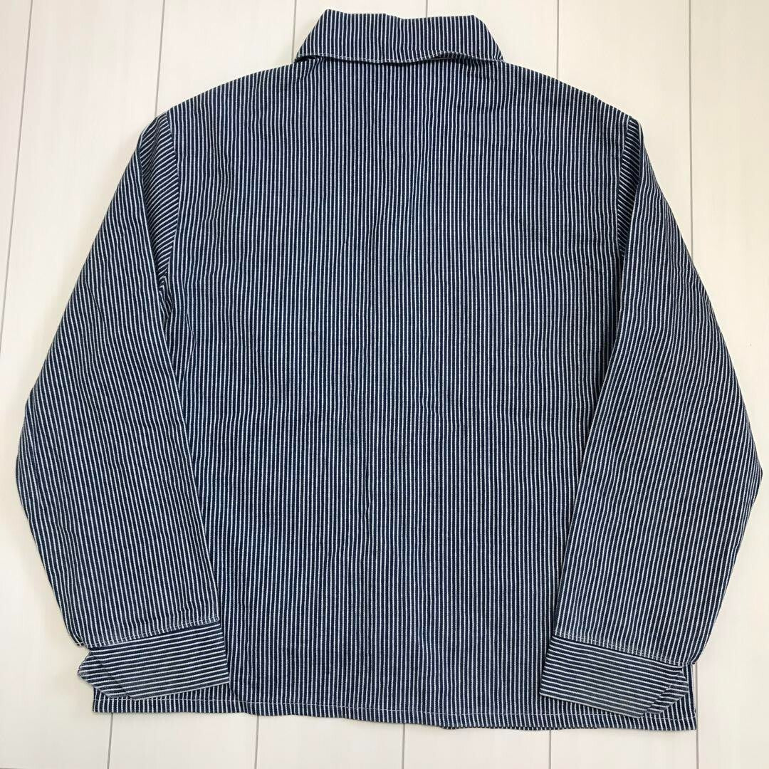 90'S Vintage American Made Pointer Hickory Denim Coveralls Men's #D1911