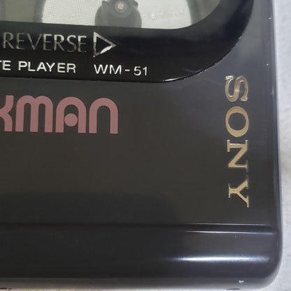 SONY WALKMAN WM-51 powers on but malfunctions.