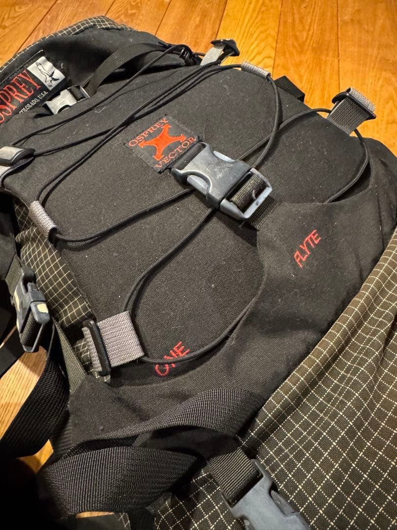 Osprey Kestrel Pro Black/Gray 35L Old Logo With Many Options Rare outdoor Model
