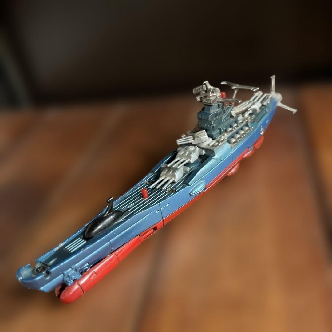 Popy PC-13 Chogokin Space Battleship Yamato III Figure Vintage Diecast Rare 7295
