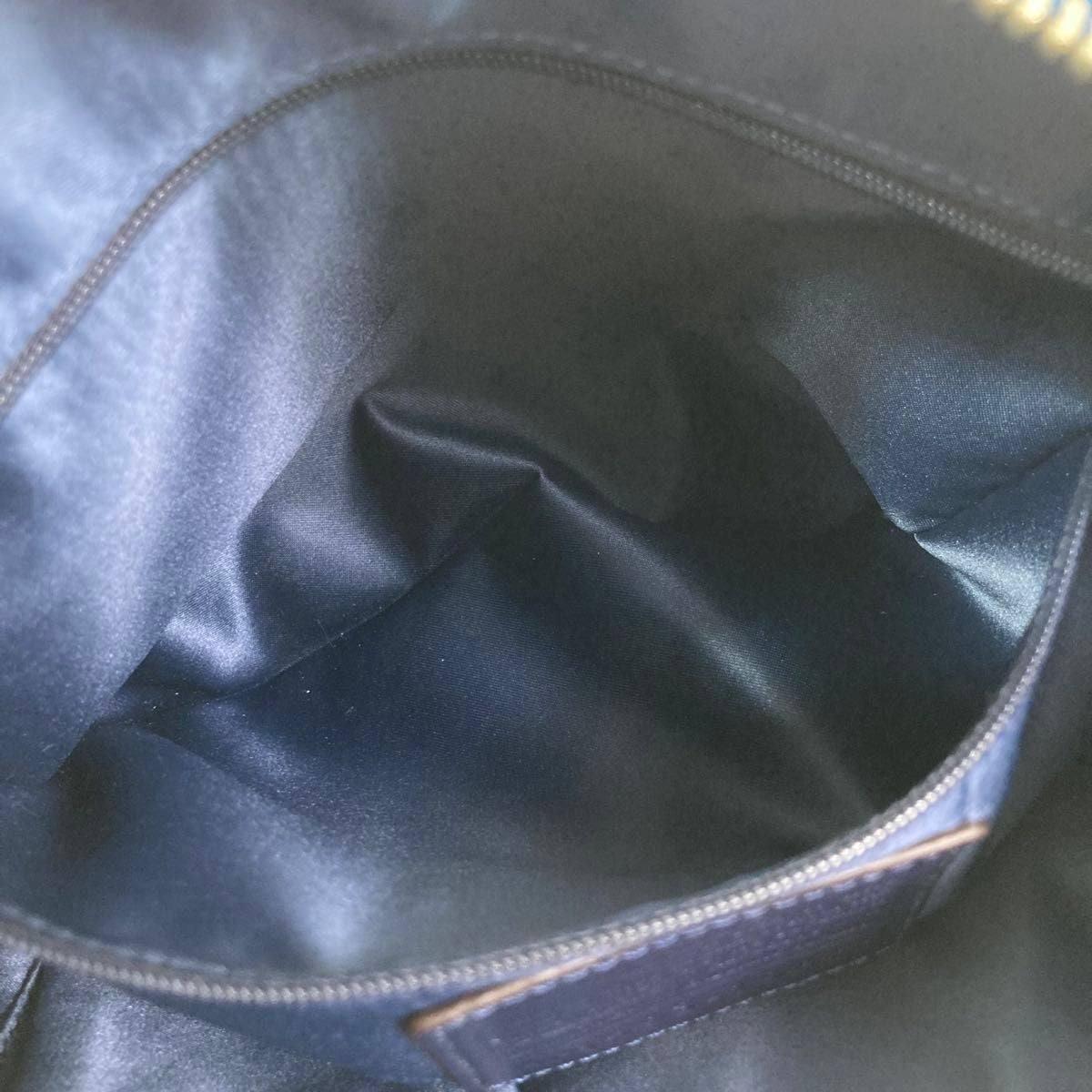 Excellent Condition COACH Poppy One Handle Bag Signature Blue