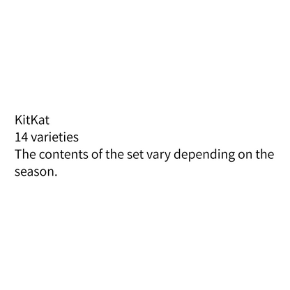 Japanese KitKat Mini BOX Variety Party Box 70 pieces Seasons Flavors