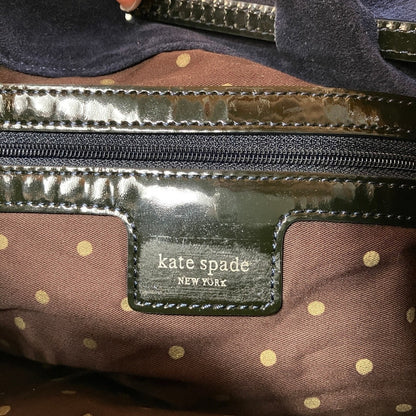 Kate Spade New York Suede Navy Shoulder Bag Hand bag Hobo