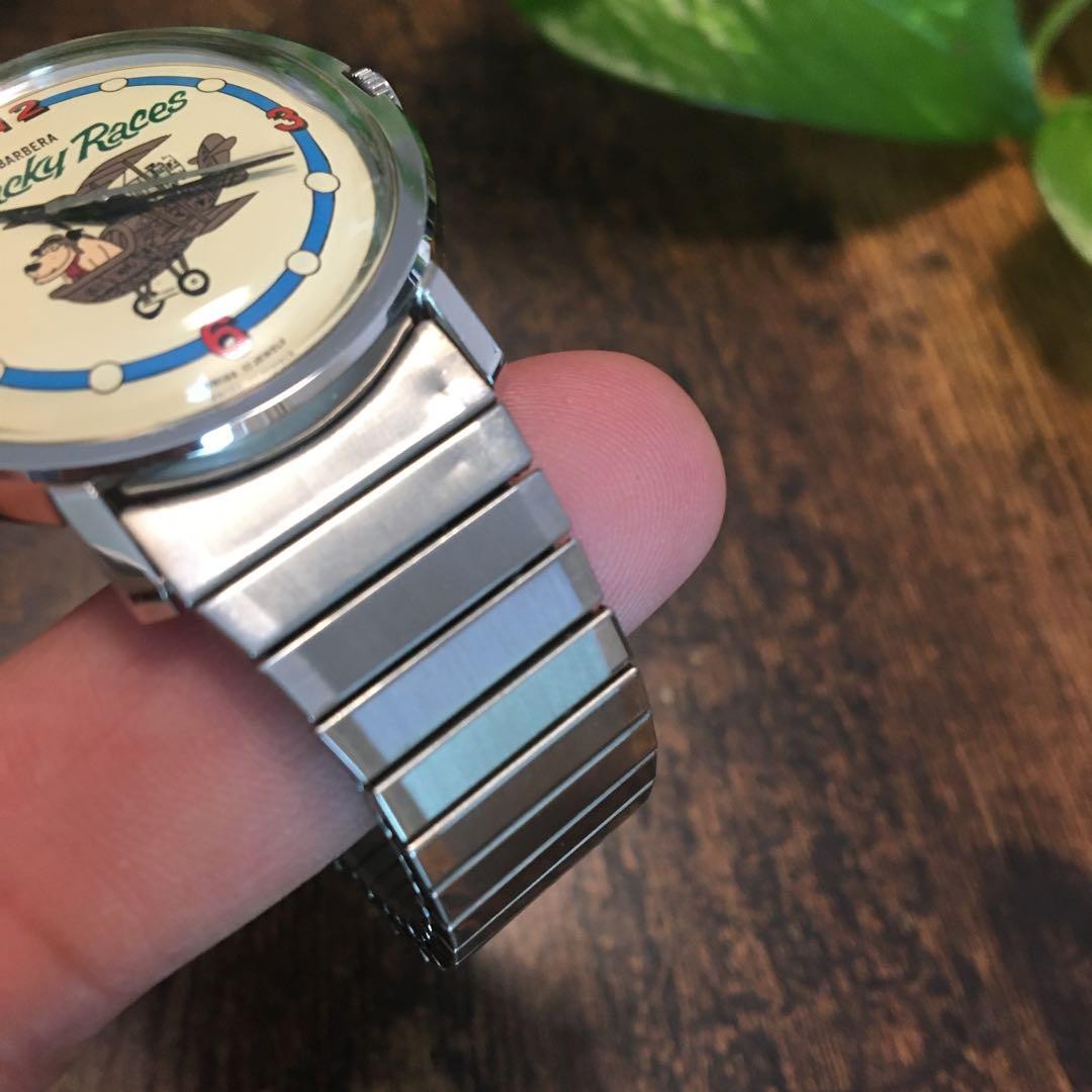 Wacky Races Analog Manual Men Rare Retro Kenken Watch (Hand-Wind) Vintage