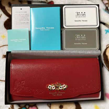 Twisted Wonderland x Samantha Thavasa Long Wallet Hearts Love