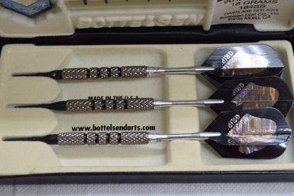RARE Mint Bottelsen Gorilla Grip Soft Tip Darts 90% Tungsten 20g 209SBG Full Set