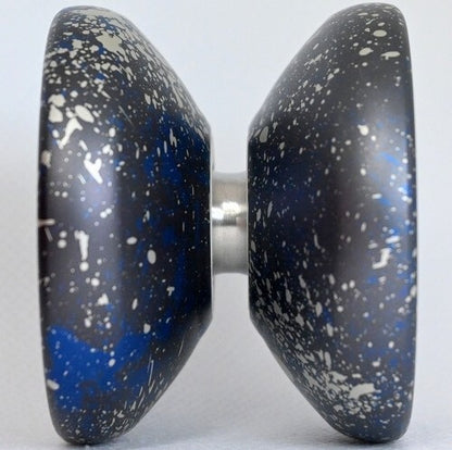 Clyw Yoyo Yo-yo Gnarwhal Fool's Gold Black x Blue x Silver Splash