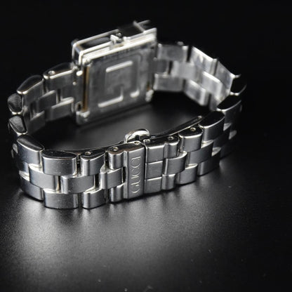 [Near MINT] GUCCI 3600L G Face Silver Black Dial Quartz Women's Watch From JAPAN