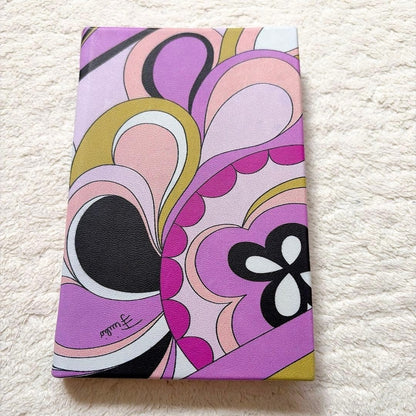 [Unused] Emilio Pucci mini notebook with box rare Good condition
