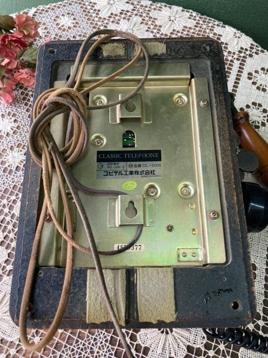 American Vintage Telephone Antique Interior Showa Retro