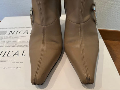 Diesel Women 6.5US Boots Stiletto Heel Size37 Luxury Modern Stylish Italian Used