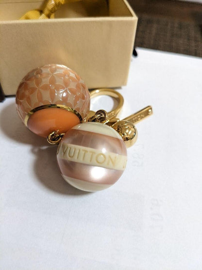 LOUIS VUITTON Key ring Charm Bijou Sack Mini Run