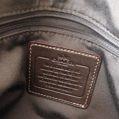 COACH Shoulder Bag Signature Tote Bag 2way Canvas Pochette Handbag