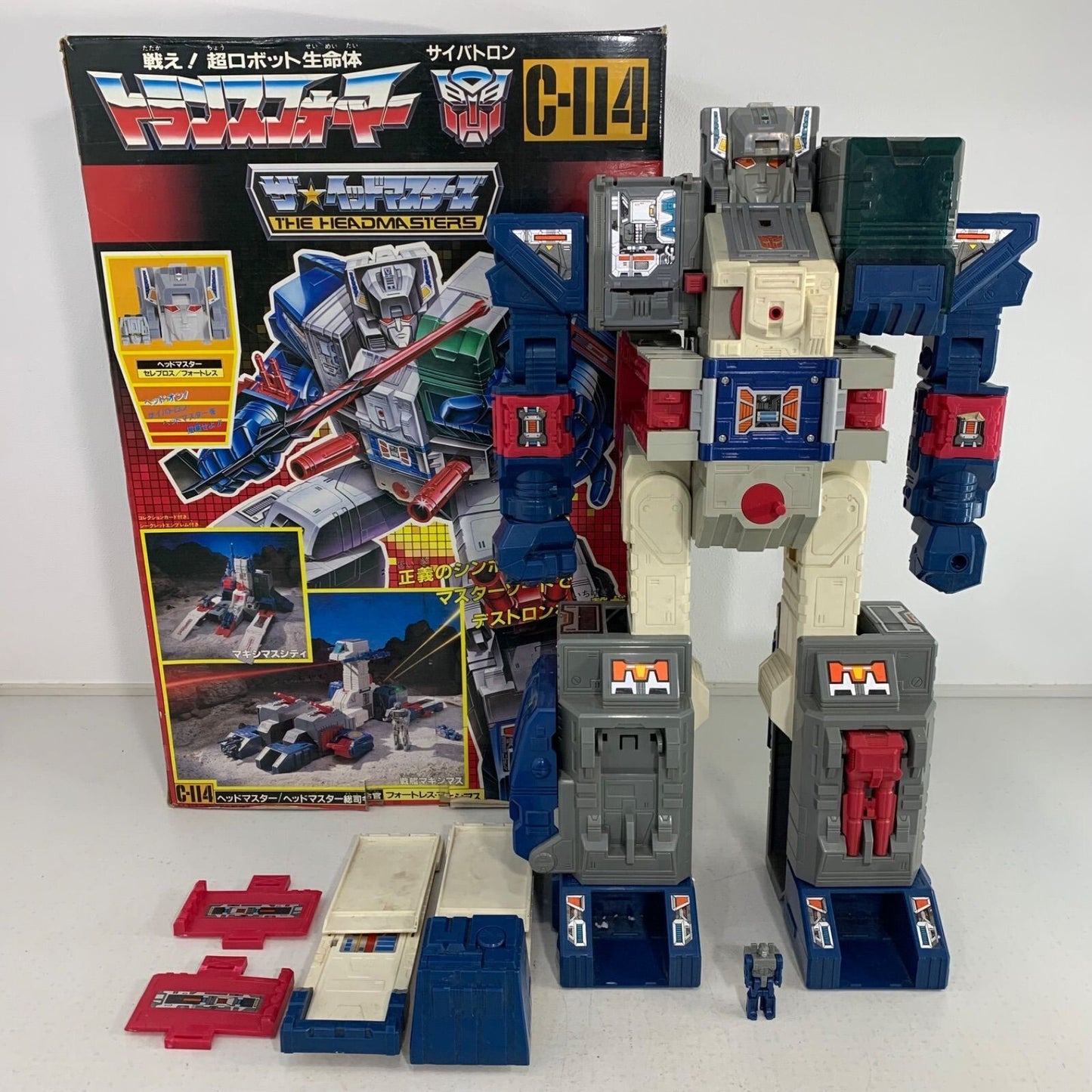 Transformers Headmasters Fortress Maximus C-114 TF Encore 23 TAKARA TOMY Used