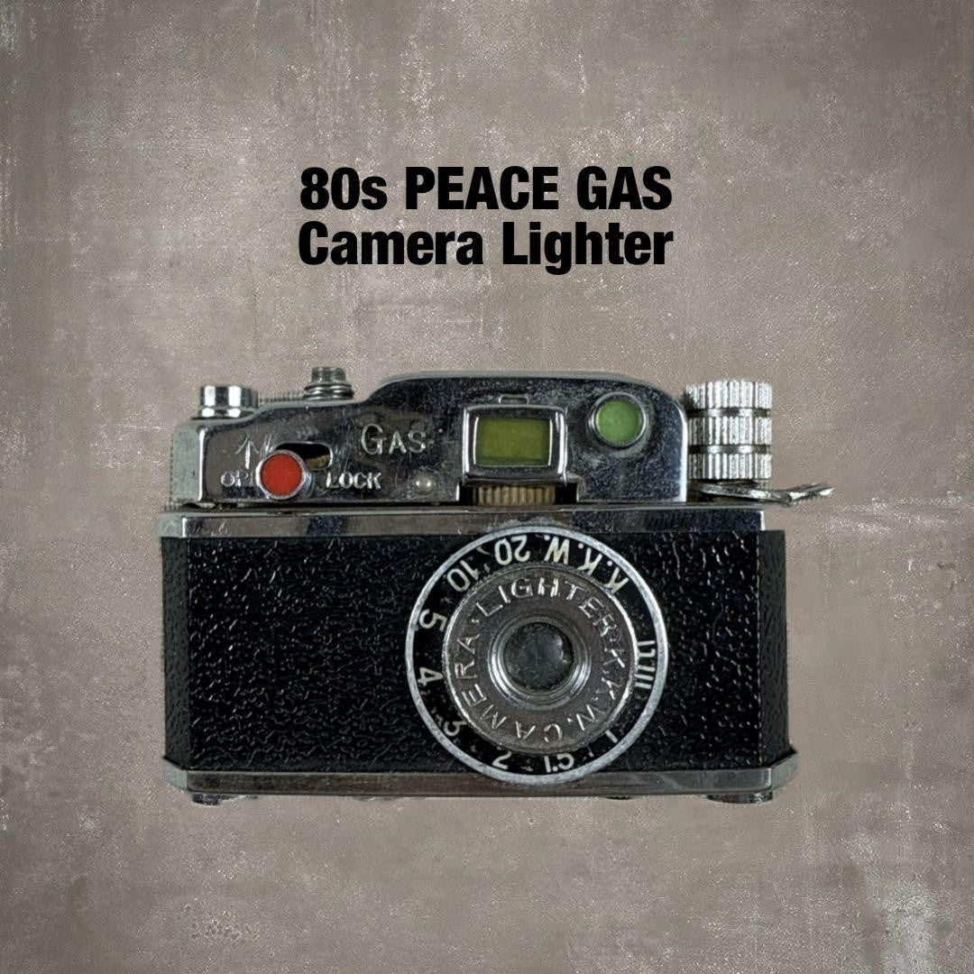 Rare 80s Vintage Camera Gas Lighter Showa Retro Antique