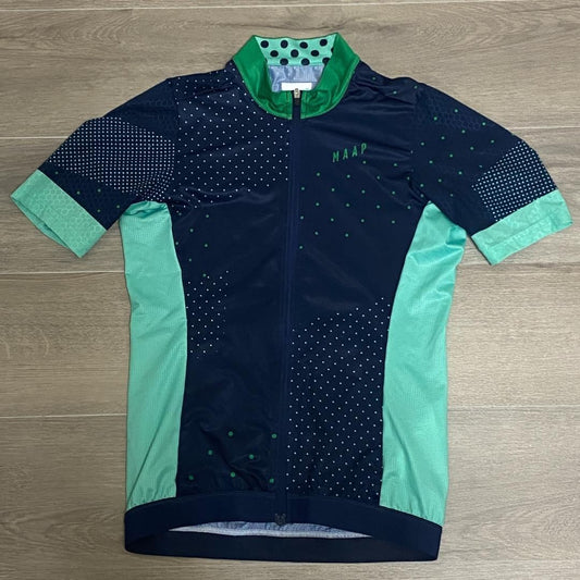MAAP Women's Jersey XS Navy x Green