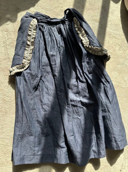 Tsumori Chisato Flared Skirt Dark Blue Size 2