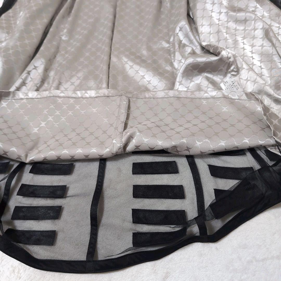 Rare ARBORENTE Made in Japan Cowhide Lamb Leather Mesh Long Coat