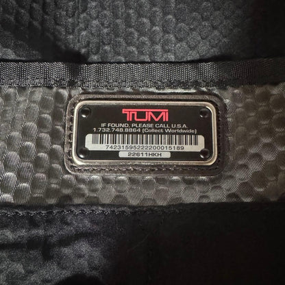 TUMI business bag 2way McNair nylon leather black x brown