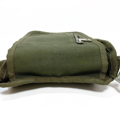 Authentic marimekko Mini Shoulder Bag Messenger Bag Olive Green Women Unisex