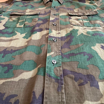 L.L.Bean Military Cursive Ripstop Shirt 44.5" Shoulder Width, Deadstock