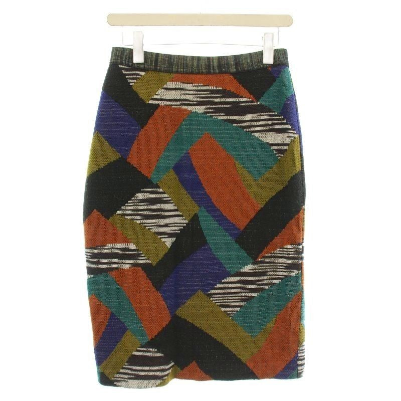 [Used] Missoni MISSONI Cardigan Setup D-TK392 Knit Skirt F Multicolor /G BM Ladi