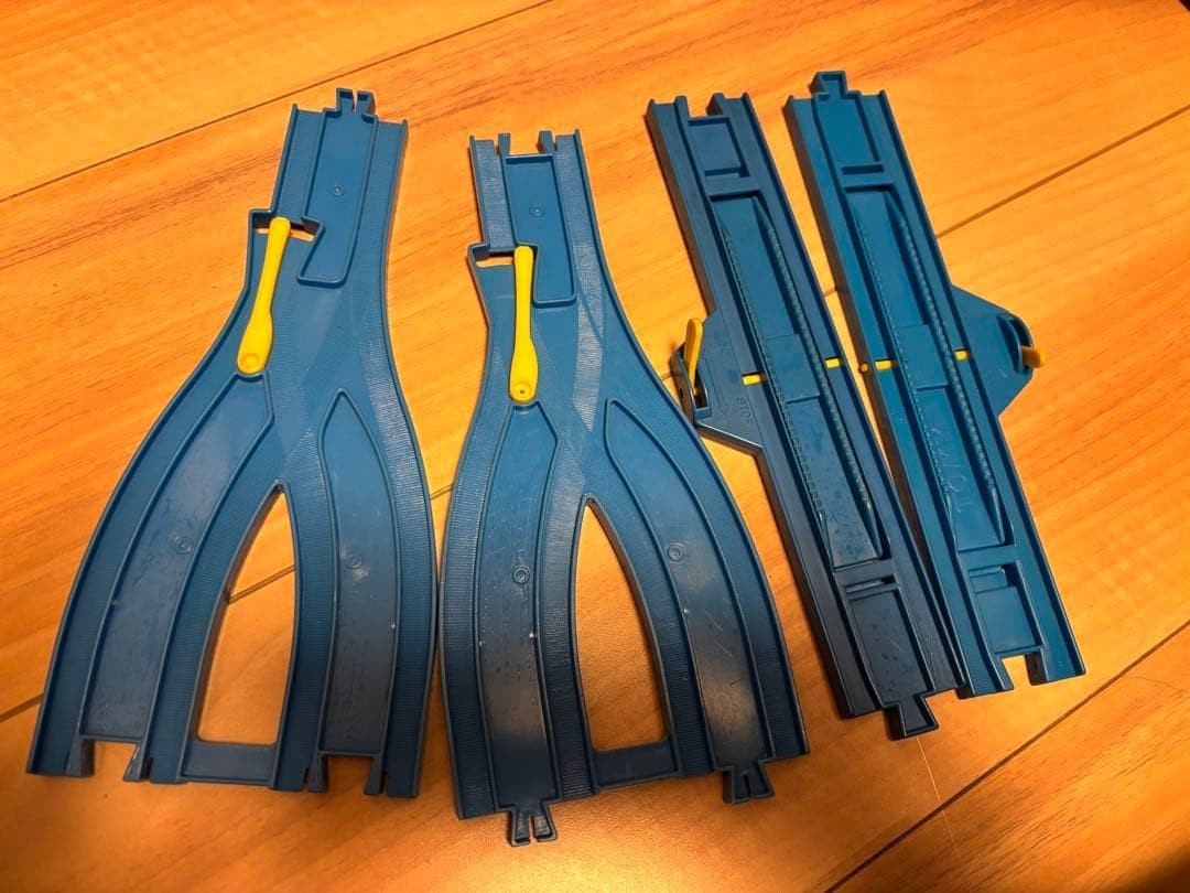Tomy Thomas Plarail Rail Set Vintage Lot Blue Tracks 100 Pieces Complete