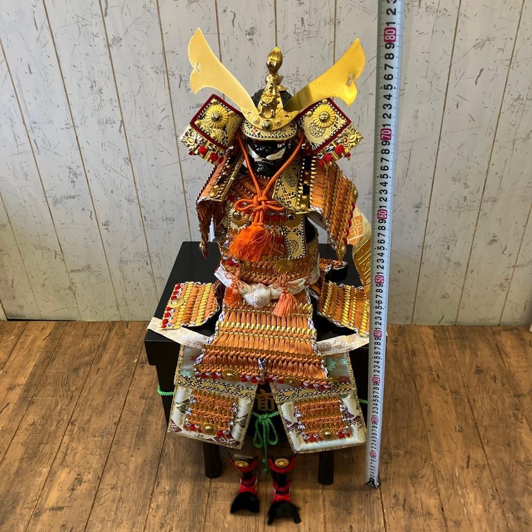 Showa Retro Genzan-made Armor Helmet Armor Armor Display Samurai