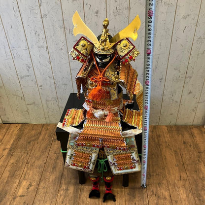 Showa Retro Genzan-made Armor Helmet Armor Armor Display Samurai