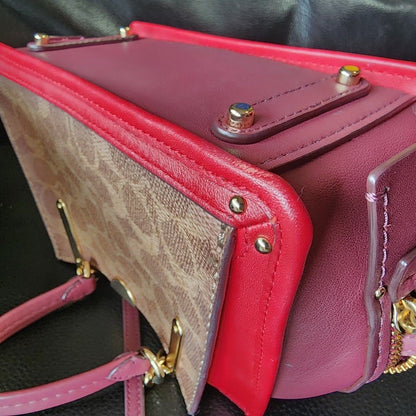 COACH shoulder bag Dreamer 21 bag signature mini Bosto