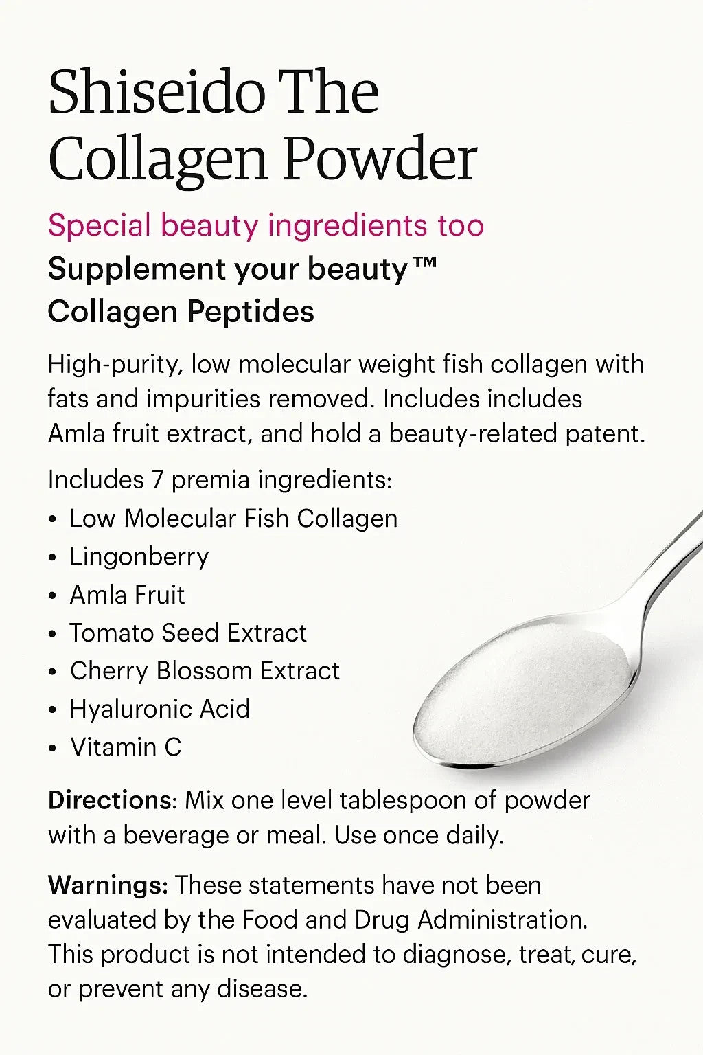 Shiseido The Collagen Powder 126g ( 4Bag Set ) - Boost Your Beauty From JP