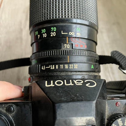 E-wall [Rare] Canon AL-1 & FD 70-150mm F4.5 Retro