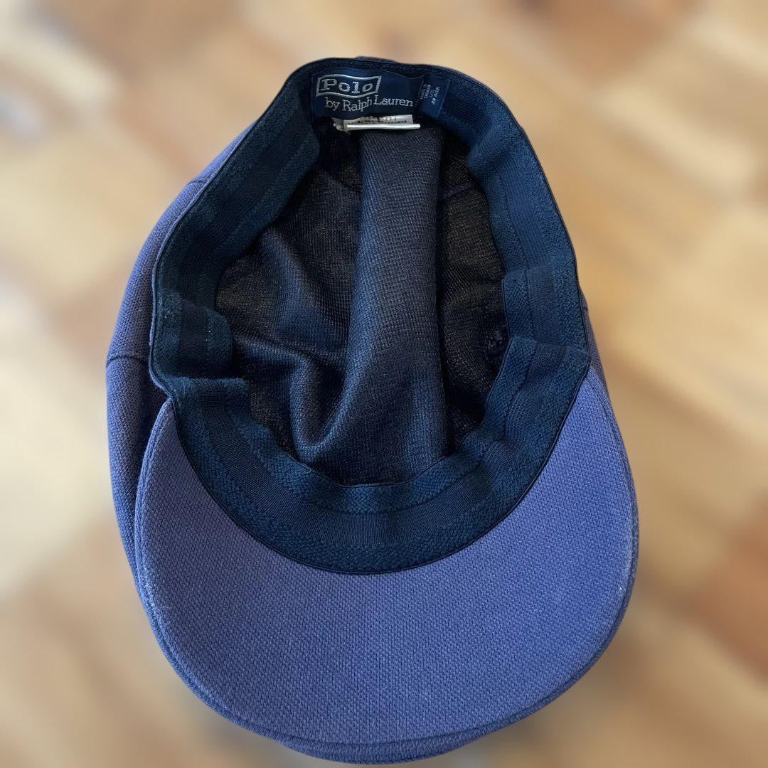 Ralph Lauren Men Hat Cap Vintage Polo Hunting Navy Limited Edition VHTF Popular