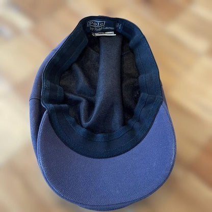Ralph Lauren Men Hat Cap Vintage Polo Hunting Navy Limited Edition VHTF Popular