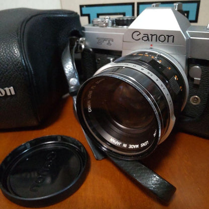 Canon SLR Camera Showa Era Retro Instruction Manual With Outer Box