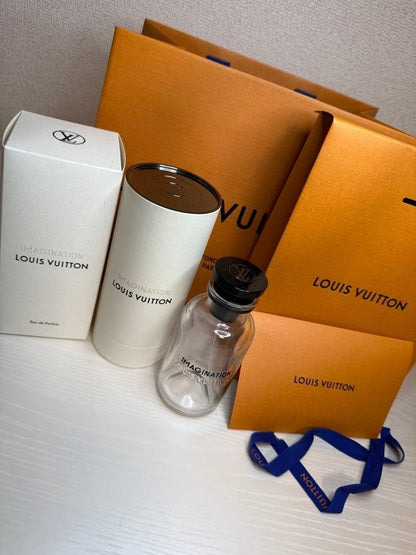 EMPTY BOTTLE Louis Vuitton Imagination 100ml with Box Shopping Bag from Japan