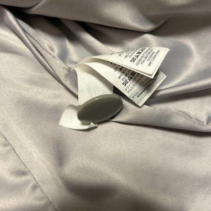 Kate Spade Grey Long Coat Ribbon Coat Beige Size 0