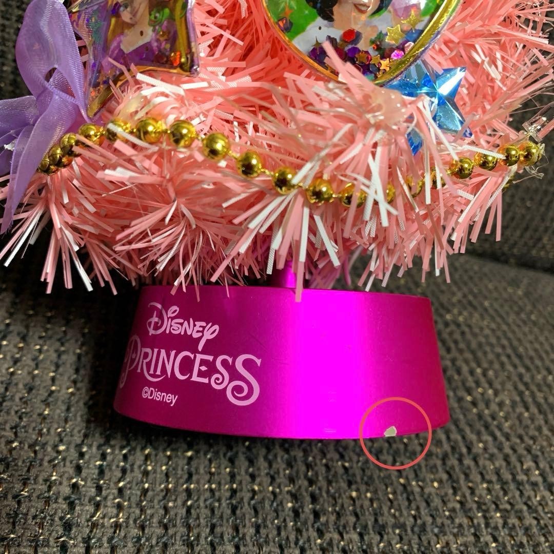 Disney Princess Christmas Tree Mini 28cm Pink