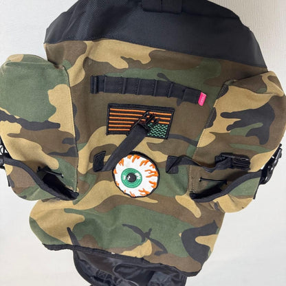 MISHKA Camouflage Eyeball Backpack