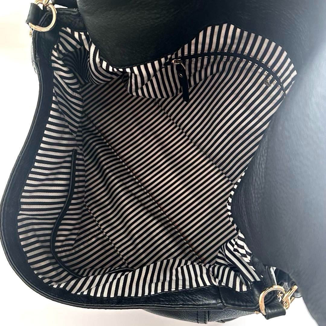 Kate Spade Genuine Leather Tote Bag Large Capacity Business Bag Black